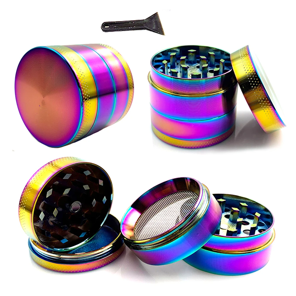 Rainbow Weed Grinder 4 Parts Mesh Screen Pollen Catcher 40mm Smoke Herb Herbal Spice Mini Crusher
Rainbow Weed Grinder 4 Parts Mesh Screen Pollen Catcher 40mm Smoke Herb Herbal Spice Mini Crusher