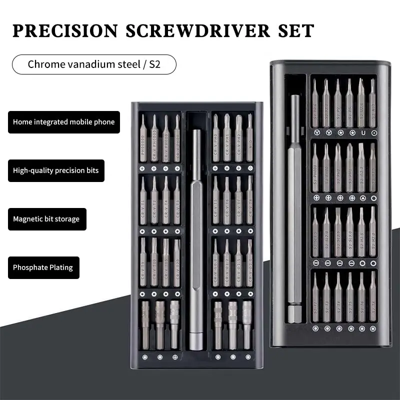 63/25 in 1 Precision Screwdriver Set for Phone PC NPC Angle Removal Repair Tool Multifunction Magnetic Pocket Driver Kits Bit
63/25 in 1 Precision Screwdriver Set for Phone PC NPC Angle Removal Repair Tool Multifunction Magnetic Pocket Driver Kits Bit