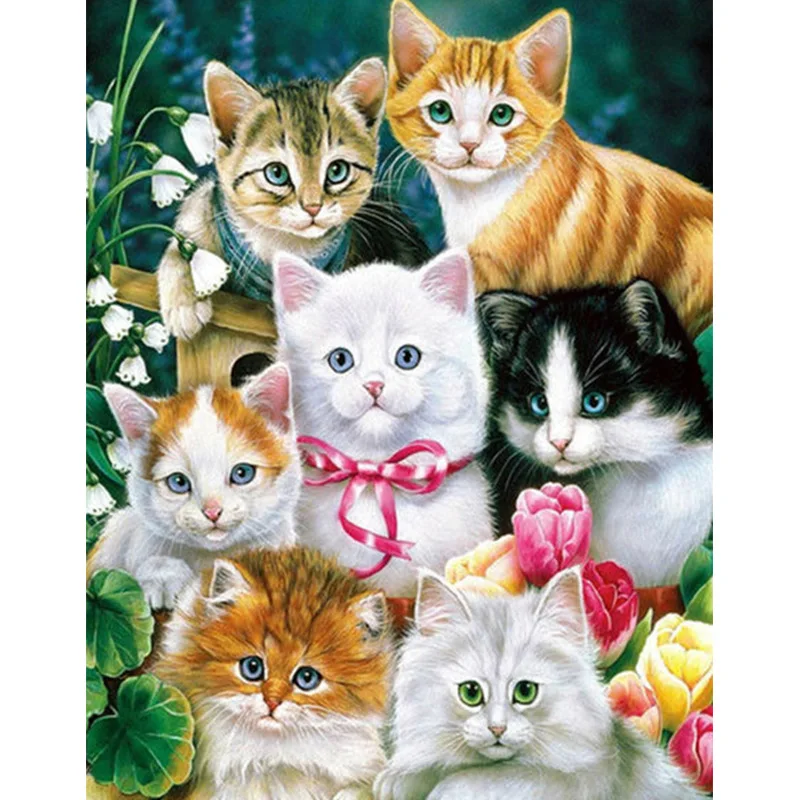 Diamond Painting Kits Cat Flower New Arrival Full Diamond Embroidery Rhinestone Animals Picture Mosaic DIY Handicraft
Diamond Painting Kits Cat Flower New Arrival Full Diamond Embroidery Rhinestone Animals Picture Mosaic DIY Handicraft