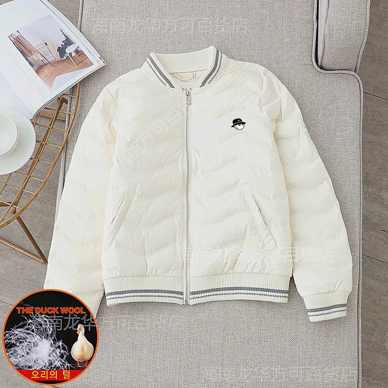 Women's Golf Jacket Light Soft Down Jacket Ladies White Duck Down Winter Warm Casual Baseball Suit Golf Wear Duck Feather Coats
Women's Golf Jacket Light Soft Down Jacket Ladies White Duck Down Winter Warm Casual Baseball Suit Golf Wear Duck Feather Coats