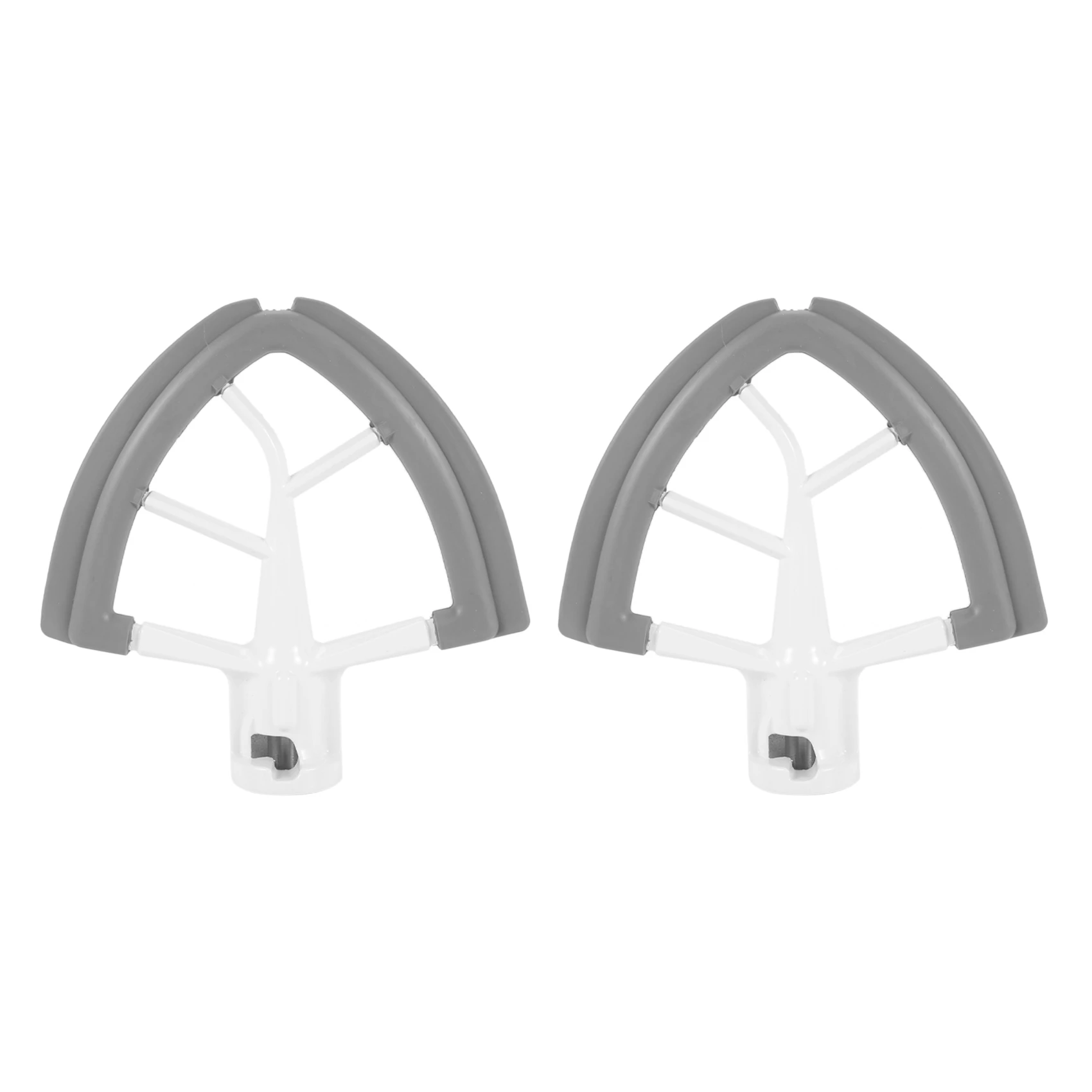 2 Pack Flex Edge Beater for Kitchenaid Mixer 5/4.5 Quart Tilt-Head Stand Mixer Attachment with Silicone Bowl Scraper
2 Pack Flex Edge Beater for Kitchenaid Mixer 5/4.5 Quart Tilt-Head Stand Mixer Attachment with Silicone Bowl Scraper