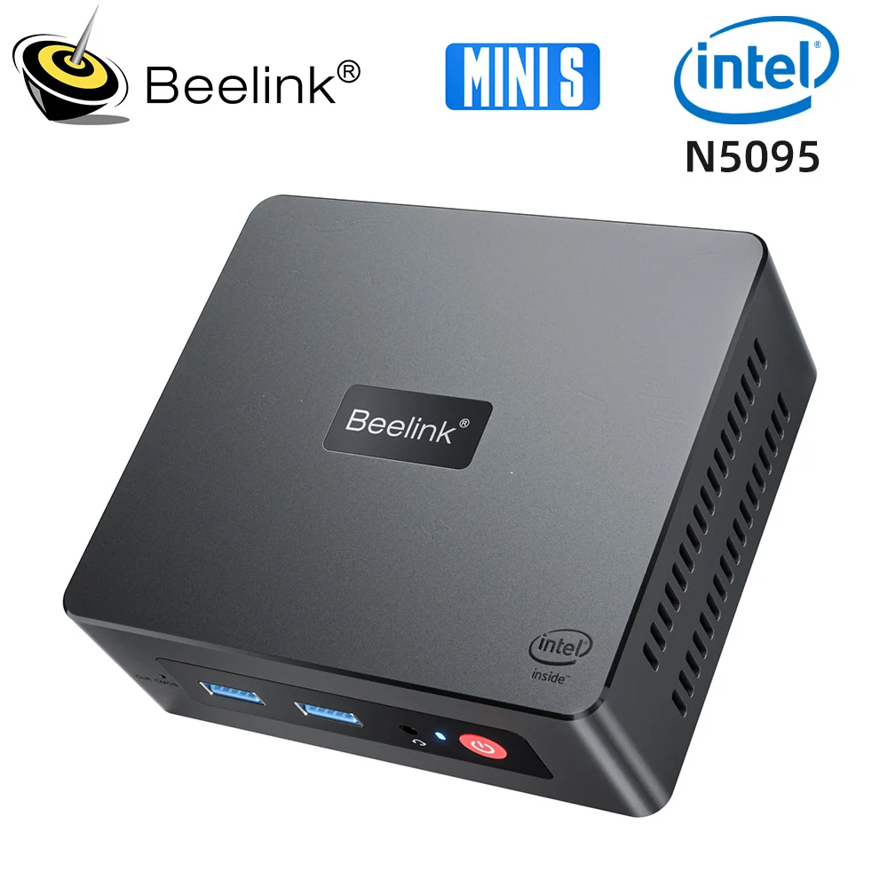 Мини-ПК Beelink Min S Windows 11, Intel 11 поколения Jasper Lake N5095 DDR4 8 Гб 256 ГБ 128 Гб SSD Wifi BT 1000M LAN
Мини-ПК Beelink Min S Windows 11, Intel 11 поколения Jasper Lake N5095 DDR4 8 Гб 256 ГБ 128 Гб SSD Wifi BT 1000M LAN