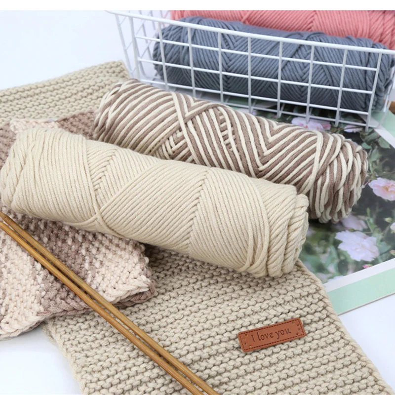 100g/pcs 8ply Lover Cotton Yarn DIY Knitting Yarn Benang Kait Threads Knitting Wool Crochet Yarn For Hand Knitting Hand-knitted
100g/pcs 8ply Lover Cotton Yarn DIY Knitting Yarn Benang Kait Threads Knitting Wool Crochet Yarn For Hand Knitting Hand-knitted