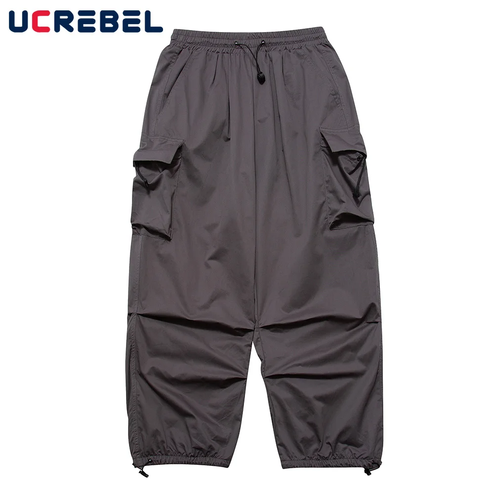 Solid Color Casual Pants Mens Streetwear Drawstring Elastic Waist Pocket Loose Straight-leg Pants Drawstring Jogger Pants Men
Solid Color Casual Pants Mens Streetwear Drawstring Elastic Waist Pocket Loose Straight-leg Pants Drawstring Jogger Pants Men