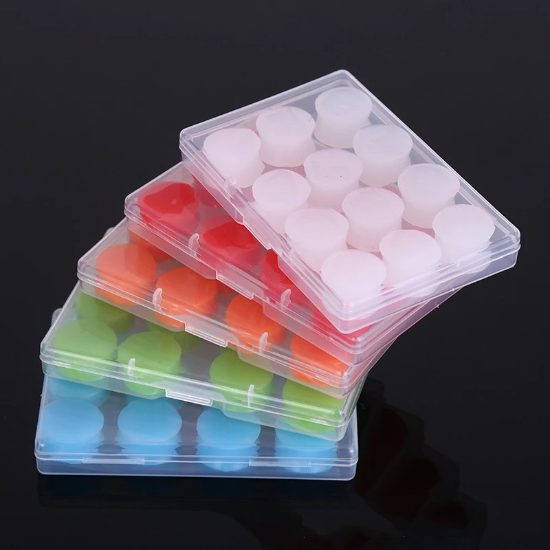 6/12PCS Silicone Ear Plugs Noise Reduction Sleep Anti Canceling Sound Insulation Earplug Protection Sleeping Reusable Ear Plugs
6/12PCS Silicone Ear Plugs Noise Reduction Sleep Anti Canceling Sound Insulation Earplug Protection Sleeping Reusable Ear Plugs
