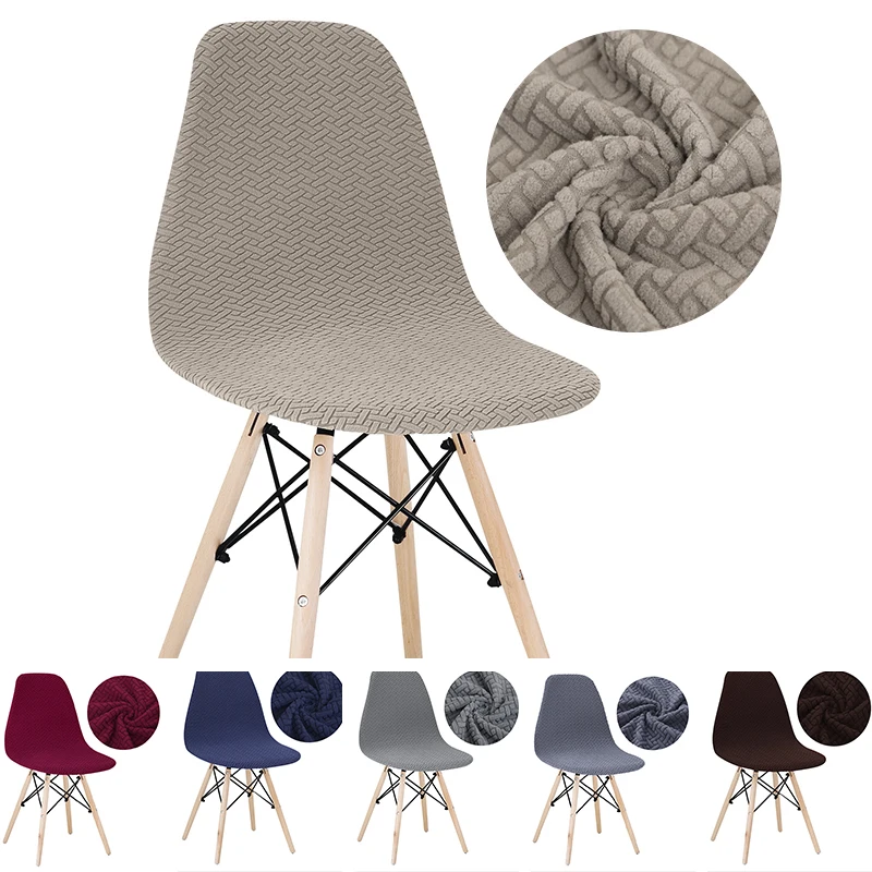 Polar Fleece Fabric Shell Chair Cover Plaid Stretch Scandinavian Chair Covers Dining Seat Cover For Hotel Home Living Room
Polar Fleece Fabric Shell Chair Cover Plaid Stretch Scandinavian Chair Covers Dining Seat Cover For Hotel Home Living Room