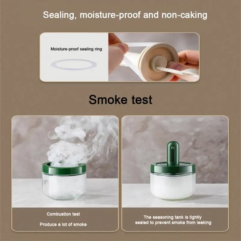 Domestic Easy To Cook Condiment Can Sealing Moisture-proof Seasonings Box Spice Box Apothecary Jar Salt Seasoning Box Portable
Domestic Easy To Cook Condiment Can Sealing Moisture-proof Seasonings Box Spice Box Apothecary Jar Salt Seasoning Box Portable