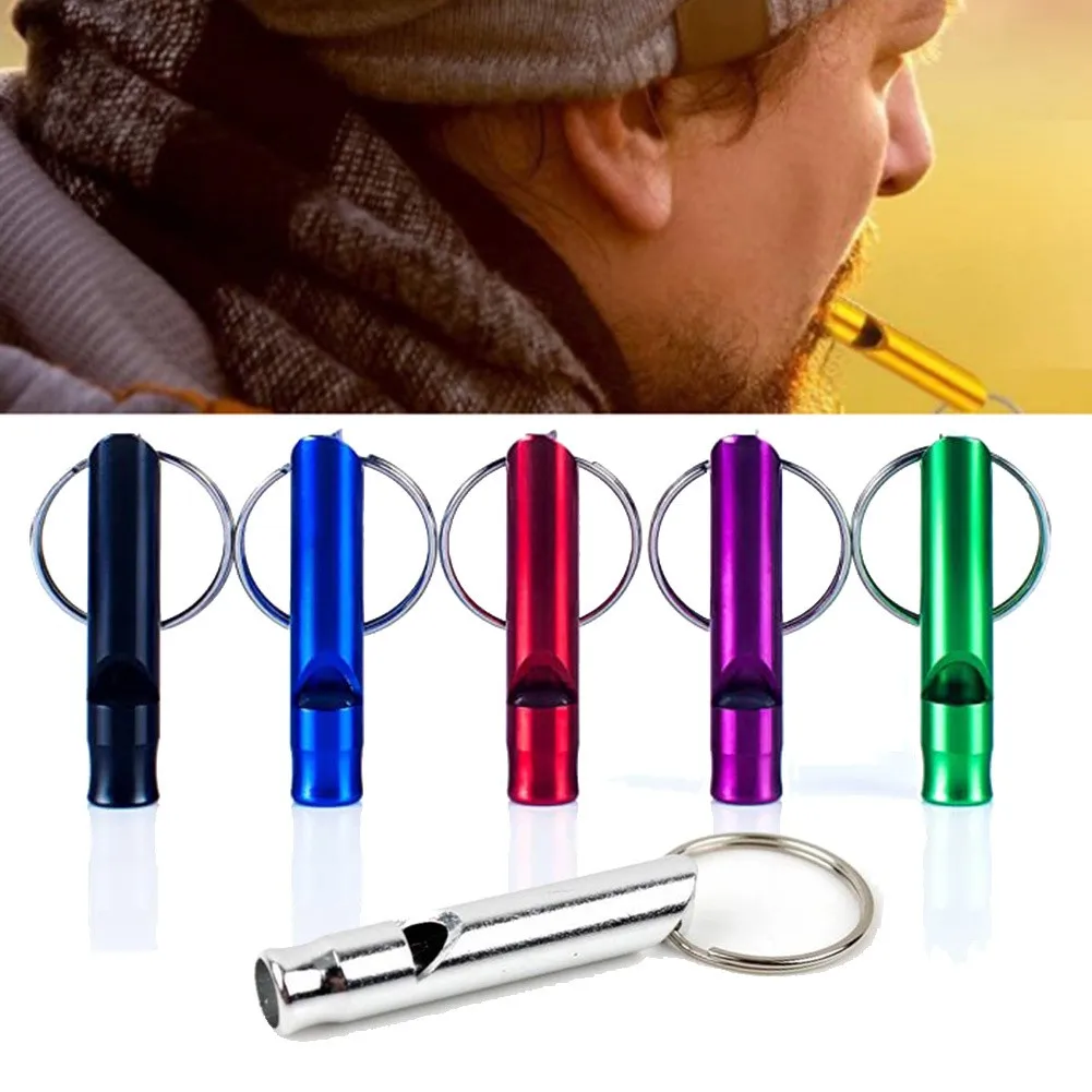1Pc Aluminum Small Size Whistles Emergency Whistle With Keyring Outdoor Camping Hiking Survival EDC Tools Training Accessories
1Pc Aluminum Small Size Whistles Emergency Whistle With Keyring Outdoor Camping Hiking Survival EDC Tools Training Accessories