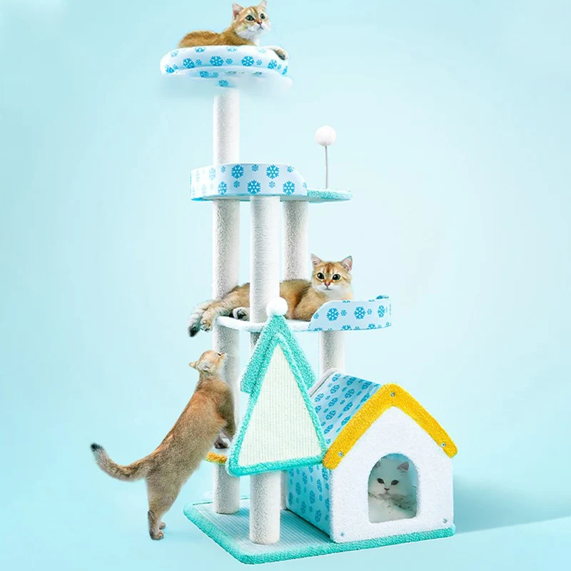 Villa Toy Cat Tree Tower Bed Climbing Tree Kitten House Cat Scratching Post Playground Stairs Arbre A Chat Pet Supplies LJ50CS
Villa Toy Cat Tree Tower Bed Climbing Tree Kitten House Cat Scratching Post Playground Stairs Arbre A Chat Pet Supplies LJ50CS