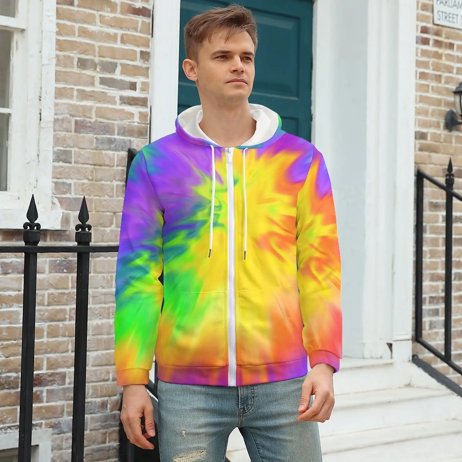 Colorful Tie Dye Loose Hoodies Rainbow Print Streetwear Pullover Hoodie Men Long Sleeve Y2k Trendy Hooded Sweatshirts Large Size
Colorful Tie Dye Loose Hoodies Rainbow Print Streetwear Pullover Hoodie Men Long Sleeve Y2k Trendy Hooded Sweatshirts Large Size
