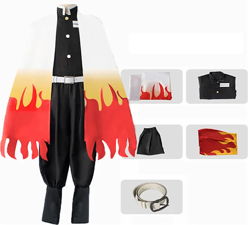 Demon Slayer Kyojuro Rengoku Cosplay Costume Kids Kimetsu No Yaiba Adult Mugen Train Rengoku Wig Cosplay Uniforms
Demon Slayer Kyojuro Rengoku Cosplay Costume Kids Kimetsu No Yaiba Adult Mugen Train Rengoku Wig Cosplay Uniforms