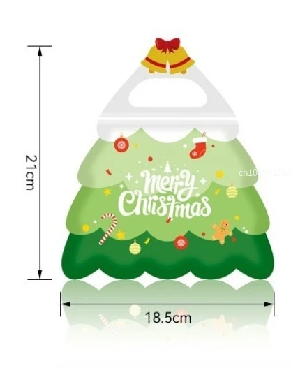 Рождественские подарочные пакеты, пластик, 10 шт.
Рождественские подарочные пакеты, пластик, 10 шт.
