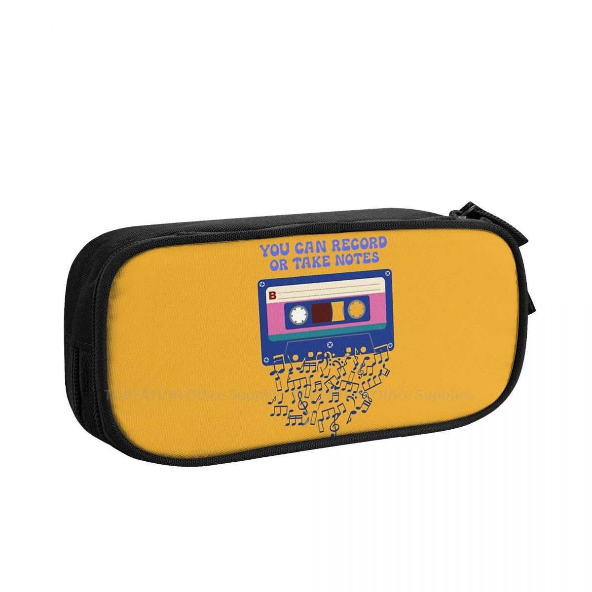 Cool Cassette Pencase Tape Pencil Bag Teenage Student Stationary Bags Large Capacity Double Zipper
Cool Cassette Pencase Tape Pencil Bag Teenage Student Stationary Bags Large Capacity Double Zipper