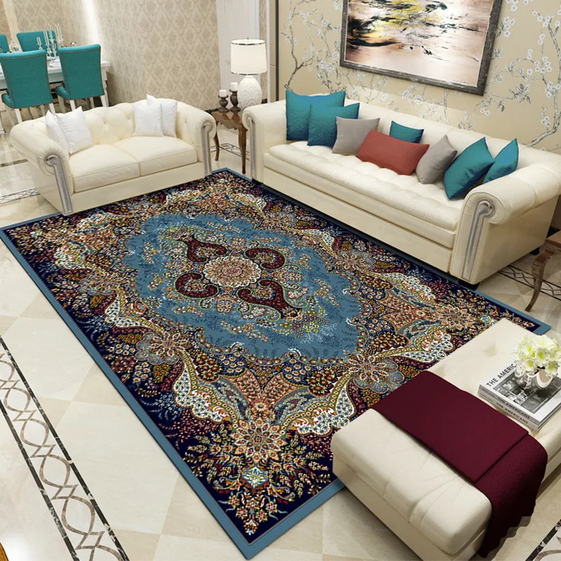 Hotel Home stay Vintage Style Bohemian Printed Ethnic Style Living Room Bedside Blanket Carpet Floor Mat
Hotel Home stay Vintage Style Bohemian Printed Ethnic Style Living Room Bedside Blanket Carpet Floor Mat