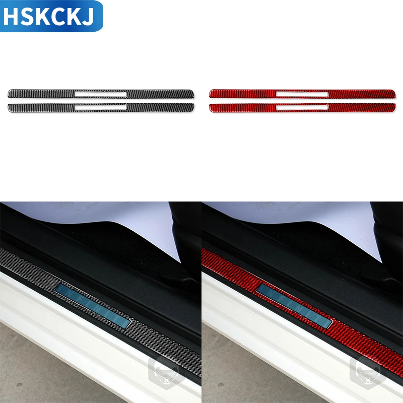 Real Carbon Fiber Front Door Sill Protective Cover Trim Interior Accessories Car Decoration For Infiniti G37 2010 2011 2012 2013
Real Carbon Fiber Front Door Sill Protective Cover Trim Interior Accessories Car Decoration For Infiniti G37 2010 2011 2012 2013