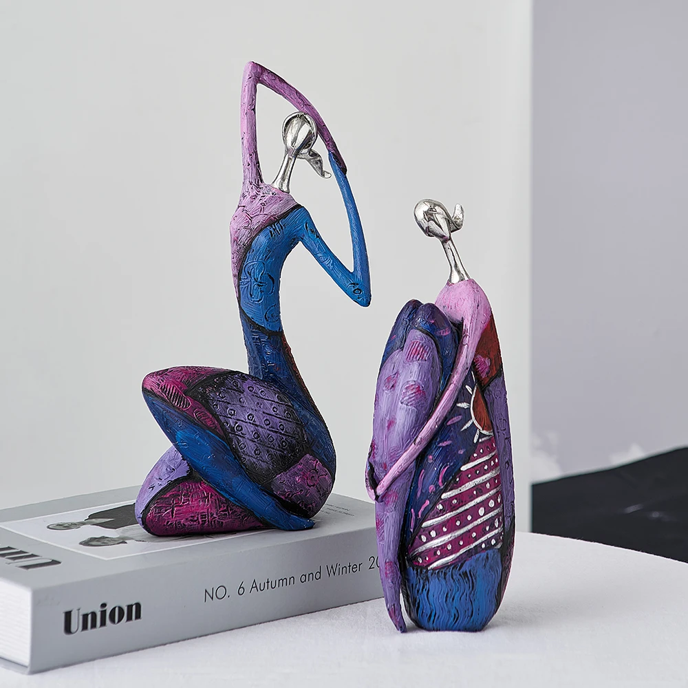 Modern Art Figurine Desktop Decoration Accessories Gift Creative Home Decoration Colorful Abstract Figure Sculpture Living Room
Modern Art Figurine Desktop Decoration Accessories Gift Creative Home Decoration Colorful Abstract Figure Sculpture Living Room