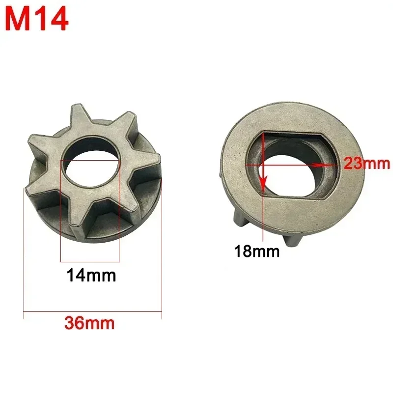 Для угловой шлифовальной машины M14-115/125 для аксессуаров M16-125/150/180, шестерня угловой шлифовальной машины, практичная звездочка цепной пилы из высокоскоростной стали
Для угловой шлифовальной машины M14-115/125 для аксессуаров M16-125/150/180, шестерня угловой шлифовальной машины, практичная звездочка цепной пилы из высокоскоростной стали