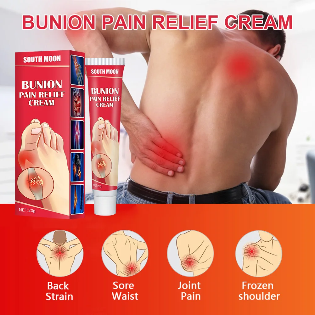 2022 New Bunion Pain Relief Cream Joint Pain Toe Bunion Stiffness Muscle Soreness Treatment Ointment Arching Bunion Pain Relief
2022 New Bunion Pain Relief Cream Joint Pain Toe Bunion Stiffness Muscle Soreness Treatment Ointment Arching Bunion Pain Relief