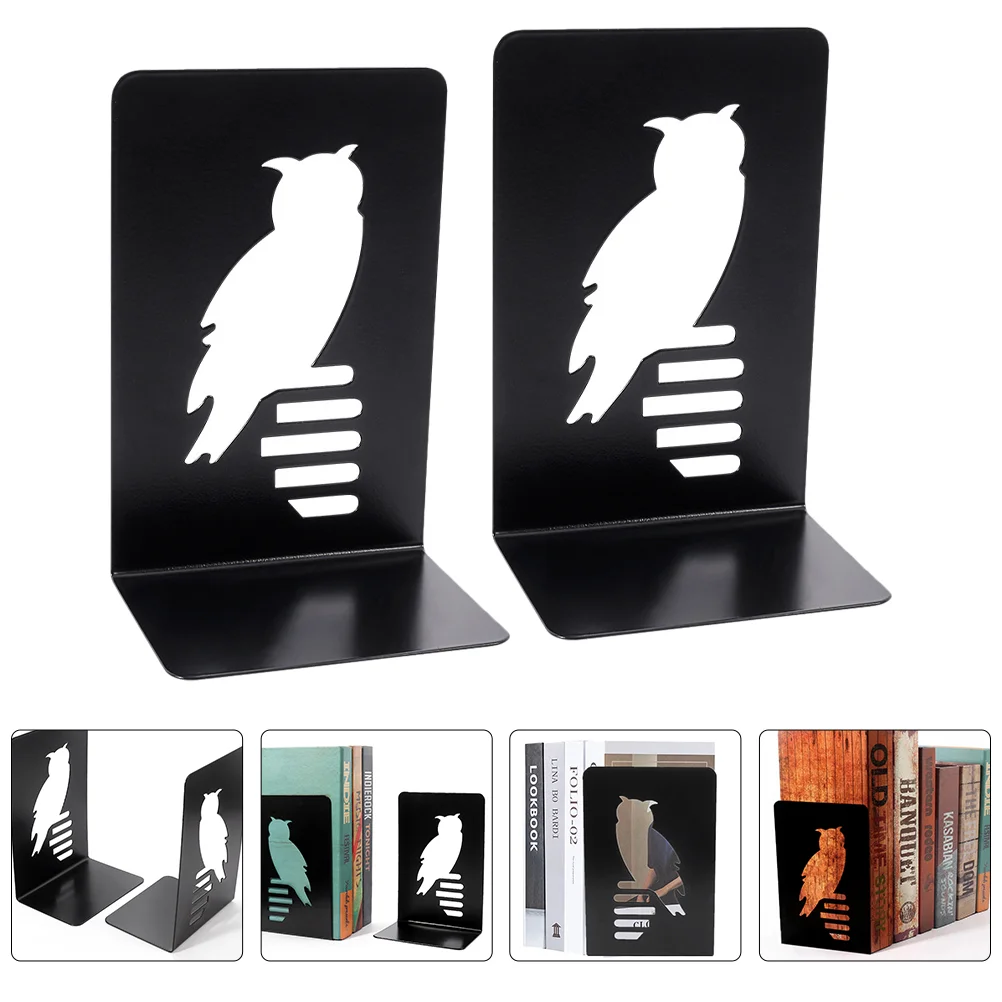 Bookends Shelves Book Display Holder Bookshelf Nonskid Metal Stoppers Moderntree Office Desktop Support Owl Animal Desk
Bookends Shelves Book Display Holder Bookshelf Nonskid Metal Stoppers Moderntree Office Desktop Support Owl Animal Desk