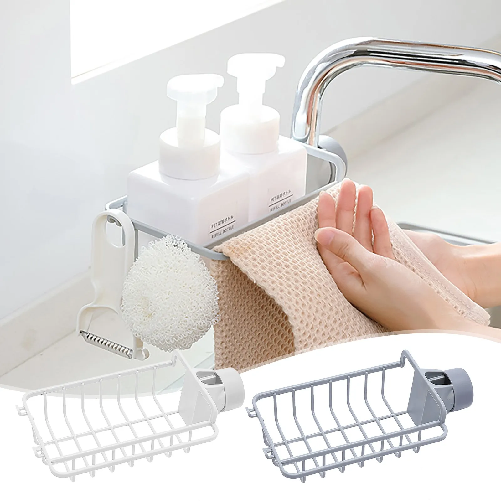 Modern Dish Drying Rack for Kitchen Sink Sink Sponge Rack Stand Kitchen Faucet Storage Rack Sponge And Towel Drying Rack Stand
Modern Dish Drying Rack for Kitchen Sink Sink Sponge Rack Stand Kitchen Faucet Storage Rack Sponge And Towel Drying Rack Stand