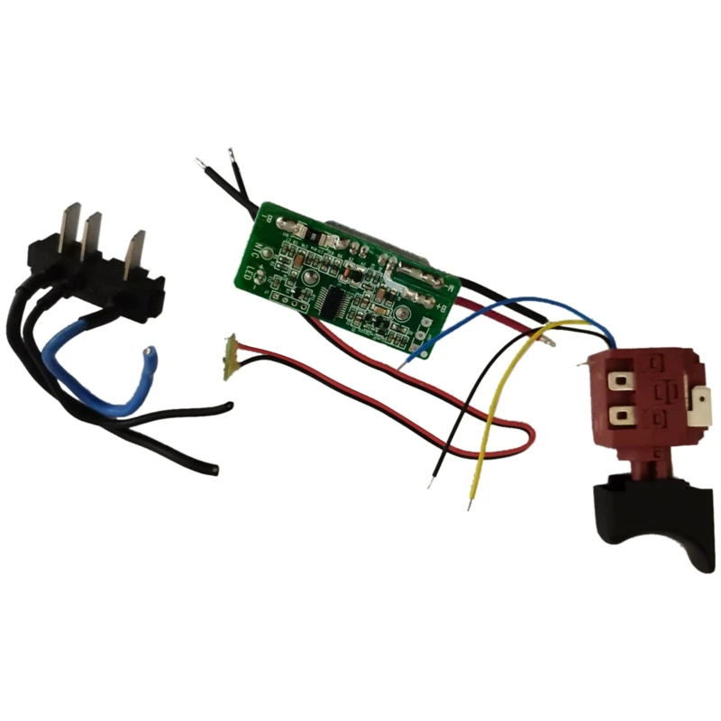 Switch For WORX WU390 WX390 WX390.1 WX390.31 WU390.9 WX390.9 20V H3 Drill Control Board Connector
Switch For WORX WU390 WX390 WX390.1 WX390.31 WU390.9 WX390.9 20V H3 Drill Control Board Connector