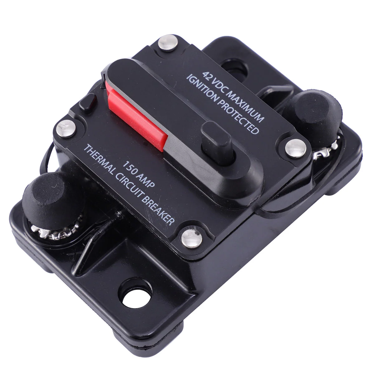 150 A Automotive Fuses Car Reset Inverter ATV Inline Marine Circuit Breaker Audio Amplifier Truck Plastic Waterproof
150 A Automotive Fuses Car Reset Inverter ATV Inline Marine Circuit Breaker Audio Amplifier Truck Plastic Waterproof