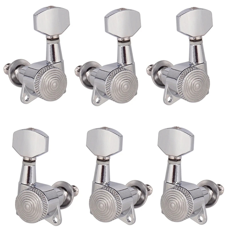 Guitar Parts & Accessories Guitar Tuning Pegs 3R3L Tuner Machine Heads For Acoustic Electric Guitar
Guitar Parts & Accessories Guitar Tuning Pegs 3R3L Tuner Machine Heads For Acoustic Electric Guitar