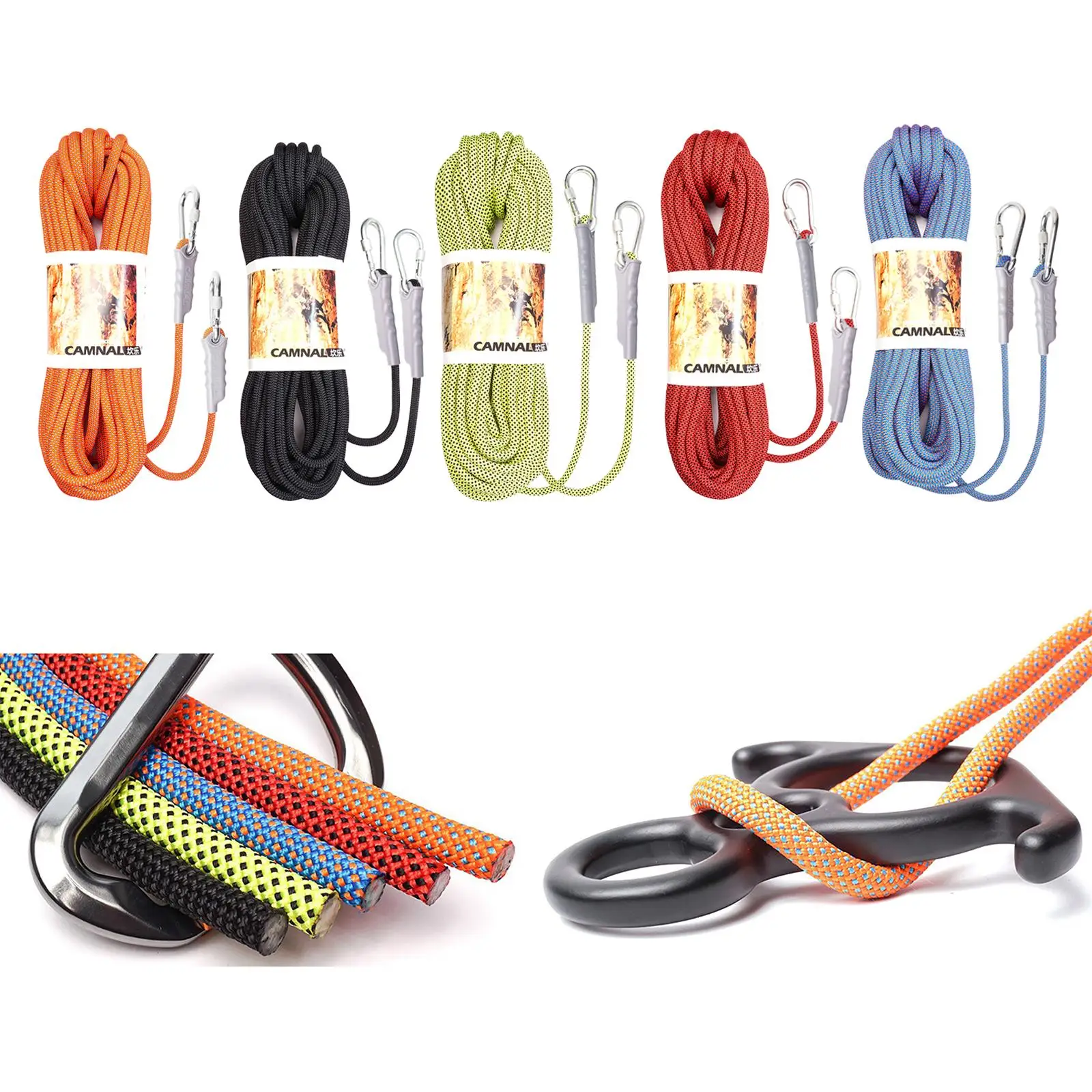 12mm Static Rock Climbing Rope, High Strength Static Climbing Rope, Rock Mountaineering Climbing Gear - 10M(32ft)
12mm Static Rock Climbing Rope, High Strength Static Climbing Rope, Rock Mountaineering Climbing Gear - 10M(32ft)