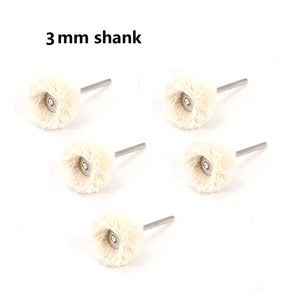5Pcs 2.35/3.0mm Shank Cotton Polishing Flat Brush Grinding Wheel For Jewelry Arts Abrasive Metal Polish Rotary Clean Tool
5Pcs 2.35/3.0mm Shank Cotton Polishing Flat Brush Grinding Wheel For Jewelry Arts Abrasive Metal Polish Rotary Clean Tool