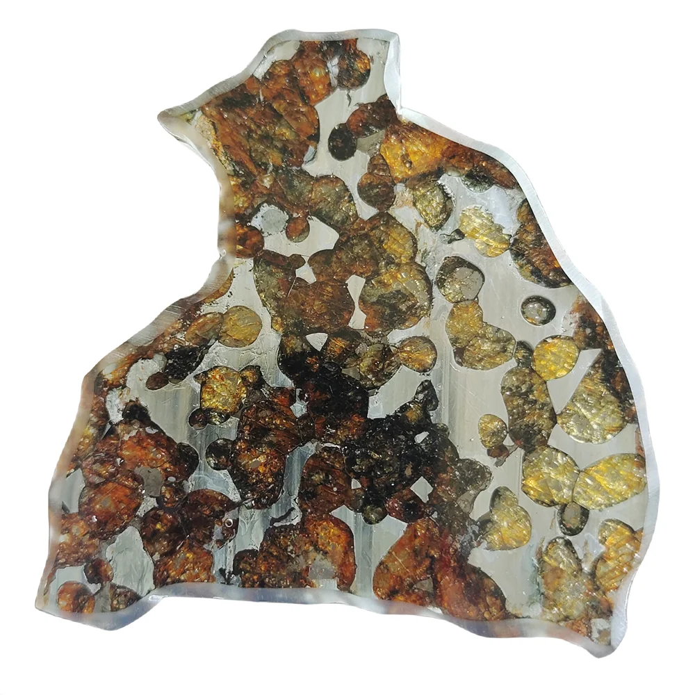 31.1g Seymchan Pallasite Olive Meteorite Slices Natural Meteorite Material Sliced Collection - TA230
31.1g Seymchan Pallasite Olive Meteorite Slices Natural Meteorite Material Sliced Collection - TA230