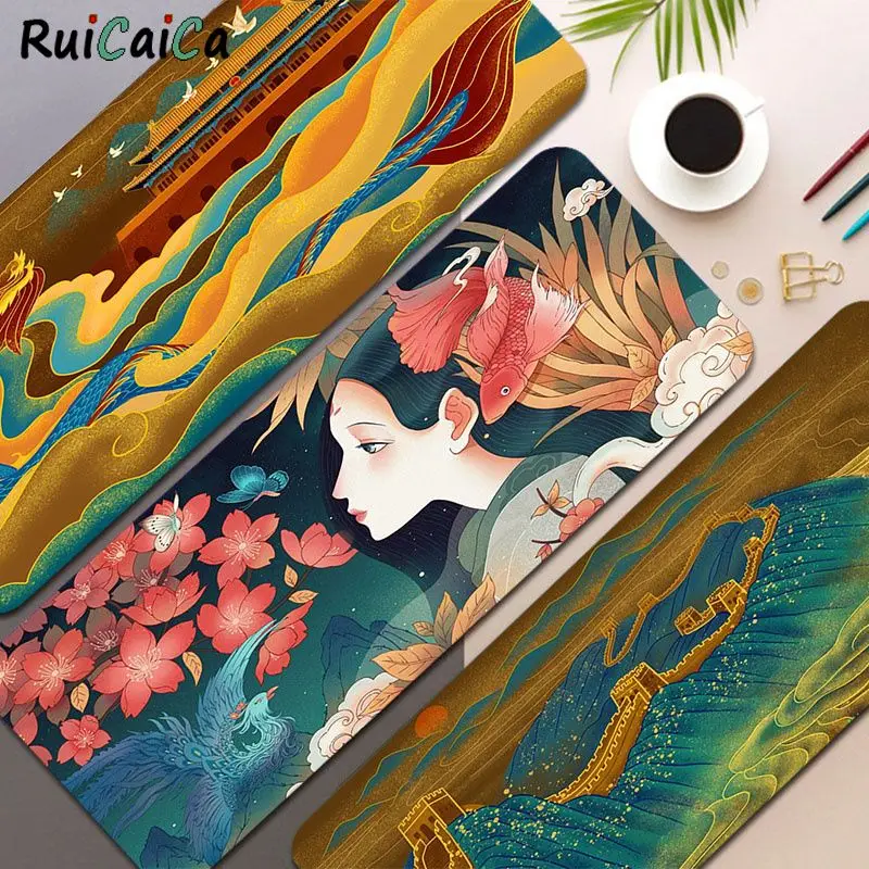 Elements of Chinese Style 90x40cm Big Keyboard Mat Students Gamer Desktop Mousepad Gaming Mouse Pad Padmouse Desk Play Mats 
Elements of Chinese Style 90x40cm Big Keyboard Mat Students Gamer Desktop Mousepad Gaming Mouse Pad Padmouse Desk Play Mats