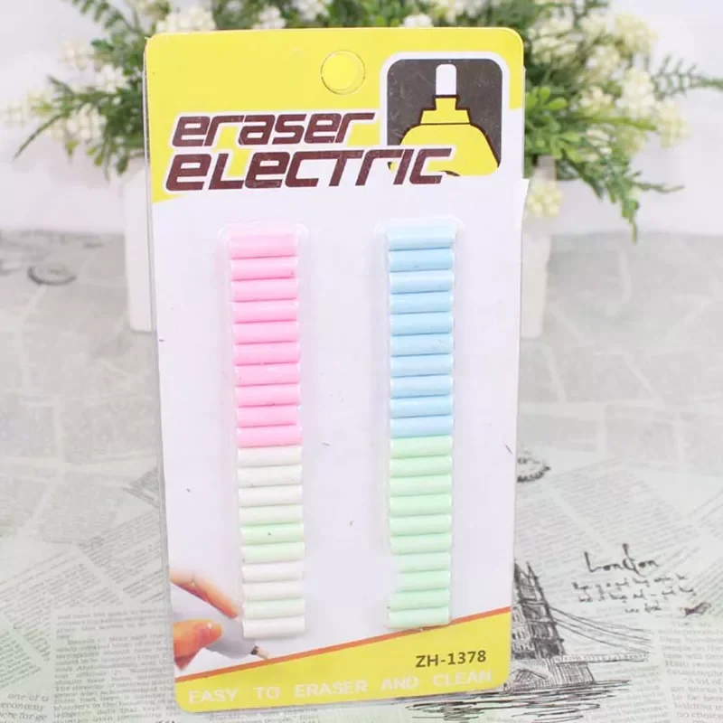 Electric Eraser Refills Replacement Erasers Battery Operated Eraser for Sketching Electric Erasers FC
Electric Eraser Refills Replacement Erasers Battery Operated Eraser for Sketching Electric Erasers FC