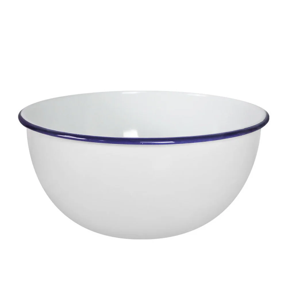 Bowl Enamel Soup Basin Bowls Serving Dish Mixing Plates Large Pasta White Enamelware Salad Dinner Noodle Tray Chinese Washing
Bowl Enamel Soup Basin Bowls Serving Dish Mixing Plates Large Pasta White Enamelware Salad Dinner Noodle Tray Chinese Washing