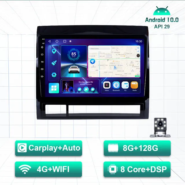 Android 12 Car Radio Player GPS Stereo 2Din For Toyota Tacoma 2 2005-2013 Navi Head Unit DSP RDS Wifi BT No DVD
Android 12 Car Radio Player GPS Stereo 2Din For Toyota Tacoma 2 2005-2013 Navi Head Unit DSP RDS Wifi BT No DVD