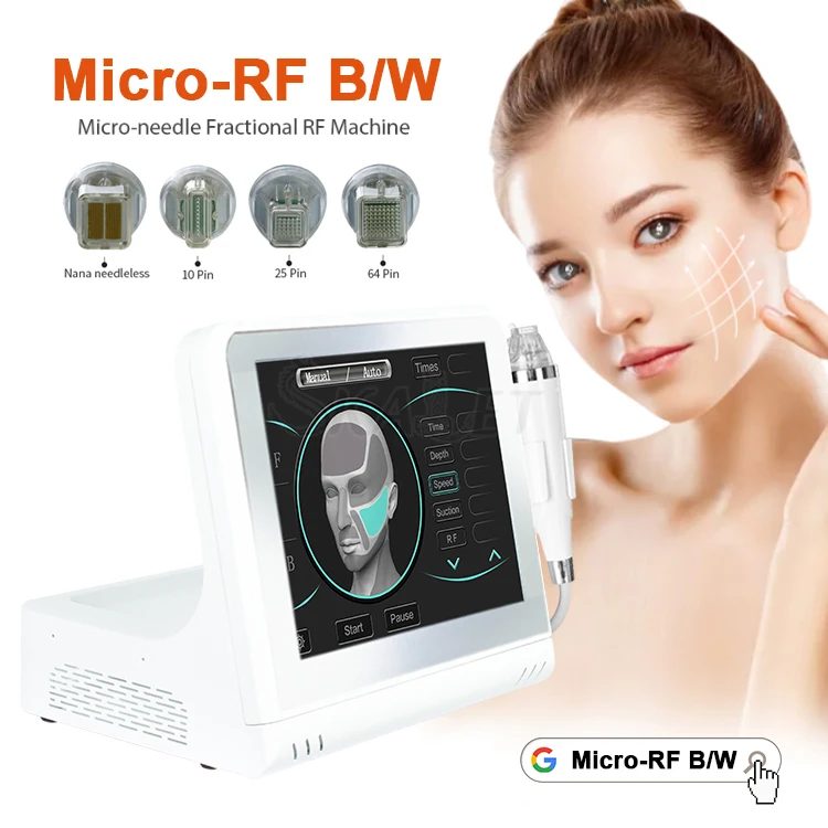 Newest Fractional RF Microneedle Skin Lift Acne Scars Stretch Marks Removal Machine
Newest Fractional RF Microneedle Skin Lift Acne Scars Stretch Marks Removal Machine