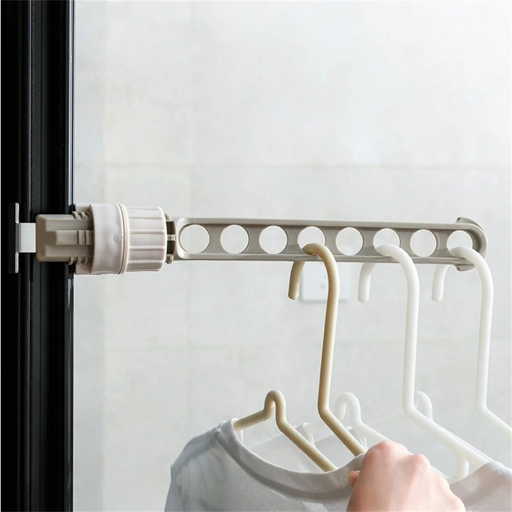 Indoor 8 Holes Clothes Hanger Window Frame Drying Rack Balcony Laundry Hanging For Home Practical Organizers Laundry Dryer
Indoor 8 Holes Clothes Hanger Window Frame Drying Rack Balcony Laundry Hanging For Home Practical Organizers Laundry Dryer