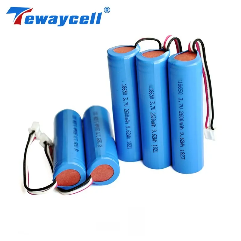 Перезаряжаемый литий-ионный аккумулятор Tewaycell 18650 3,7 в 2600 мАч, литий-ионный аккумулятор с PCM
Перезаряжаемый литий-ионный аккумулятор Tewaycell 18650 3,7 в 2600 мАч, литий-ионный аккумулятор с PCM