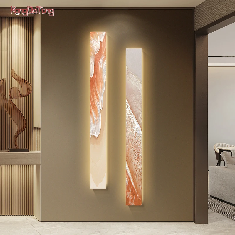 Modern Abstract Vertical Interior Painting Led Wall Lamp For Home Living Room Dining Room Bedside Kitchen Bedroom Decoration
Modern Abstract Vertical Interior Painting Led Wall Lamp For Home Living Room Dining Room Bedside Kitchen Bedroom Decoration