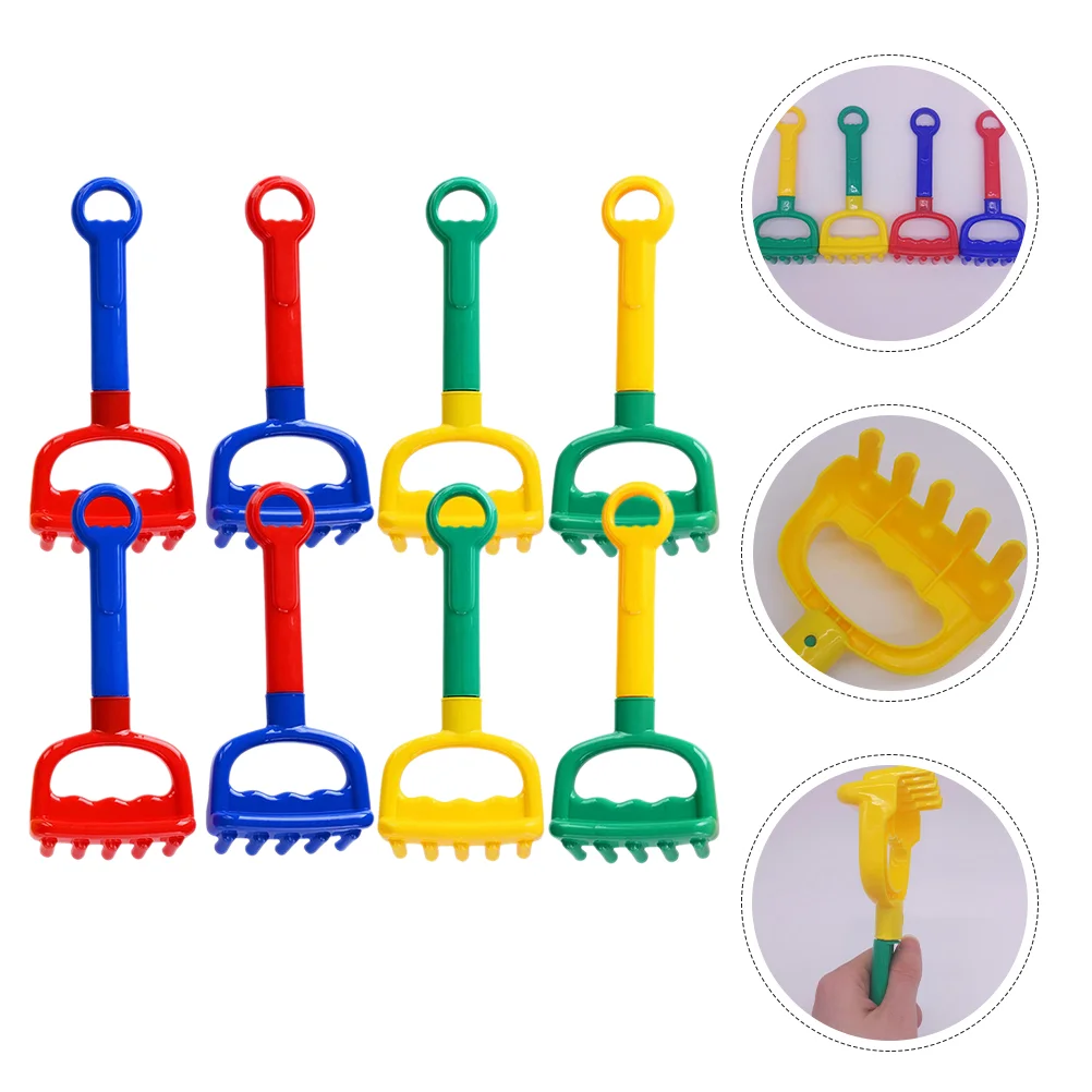 8 Pcs Plastic Sand Toys Kids Beach Tools Rake Sandbox For Toddlers Summer Age 3-5 Baby Outdoor
8 Pcs Plastic Sand Toys Kids Beach Tools Rake Sandbox For Toddlers Summer Age 3-5 Baby Outdoor