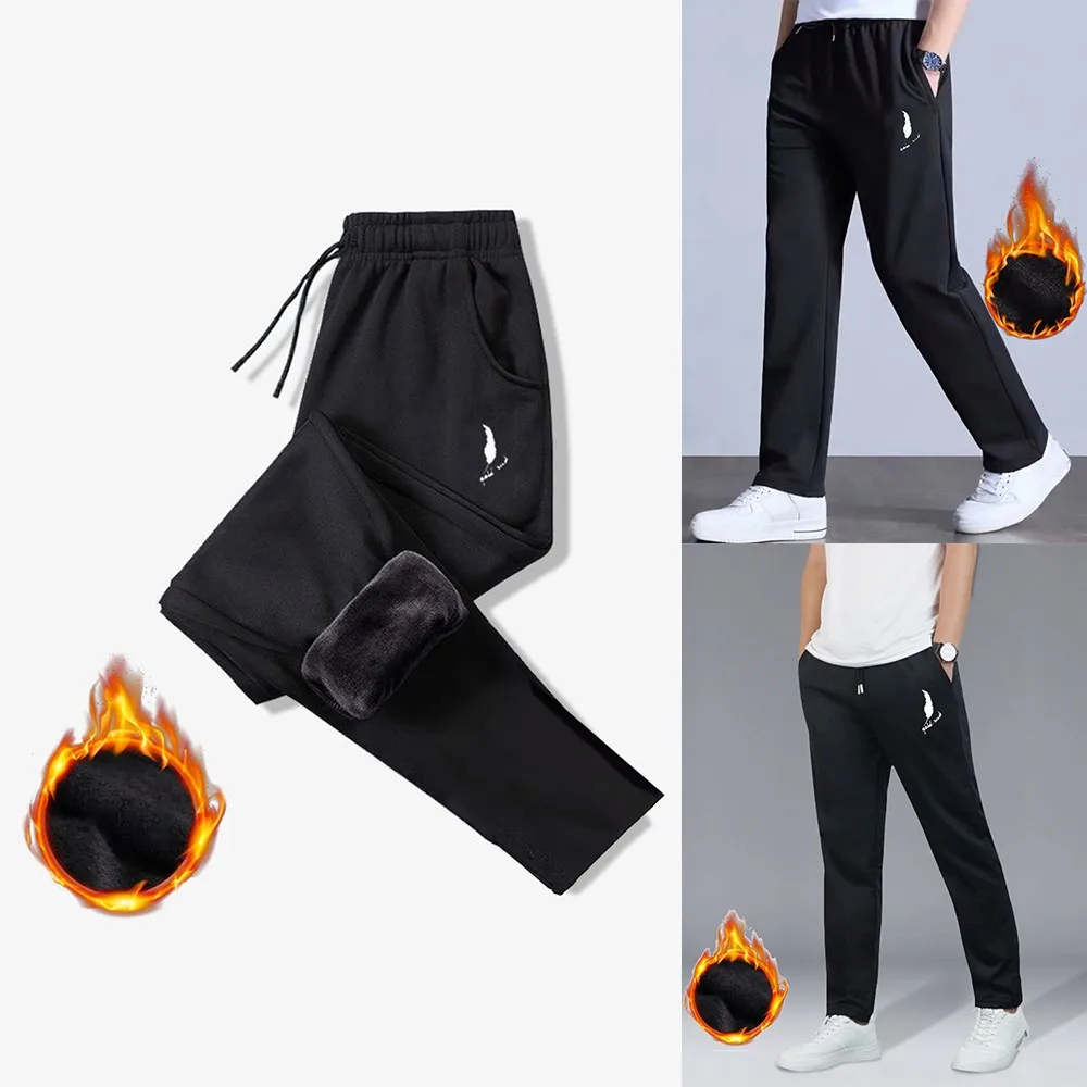 Men's Autumn Winter Warm Velvet Sports Running Pant Joggers Loose Straight Pants Gym Workout Bottoms Outdoor Thermal Trousers
Men's Autumn Winter Warm Velvet Sports Running Pant Joggers Loose Straight Pants Gym Workout Bottoms Outdoor Thermal Trousers