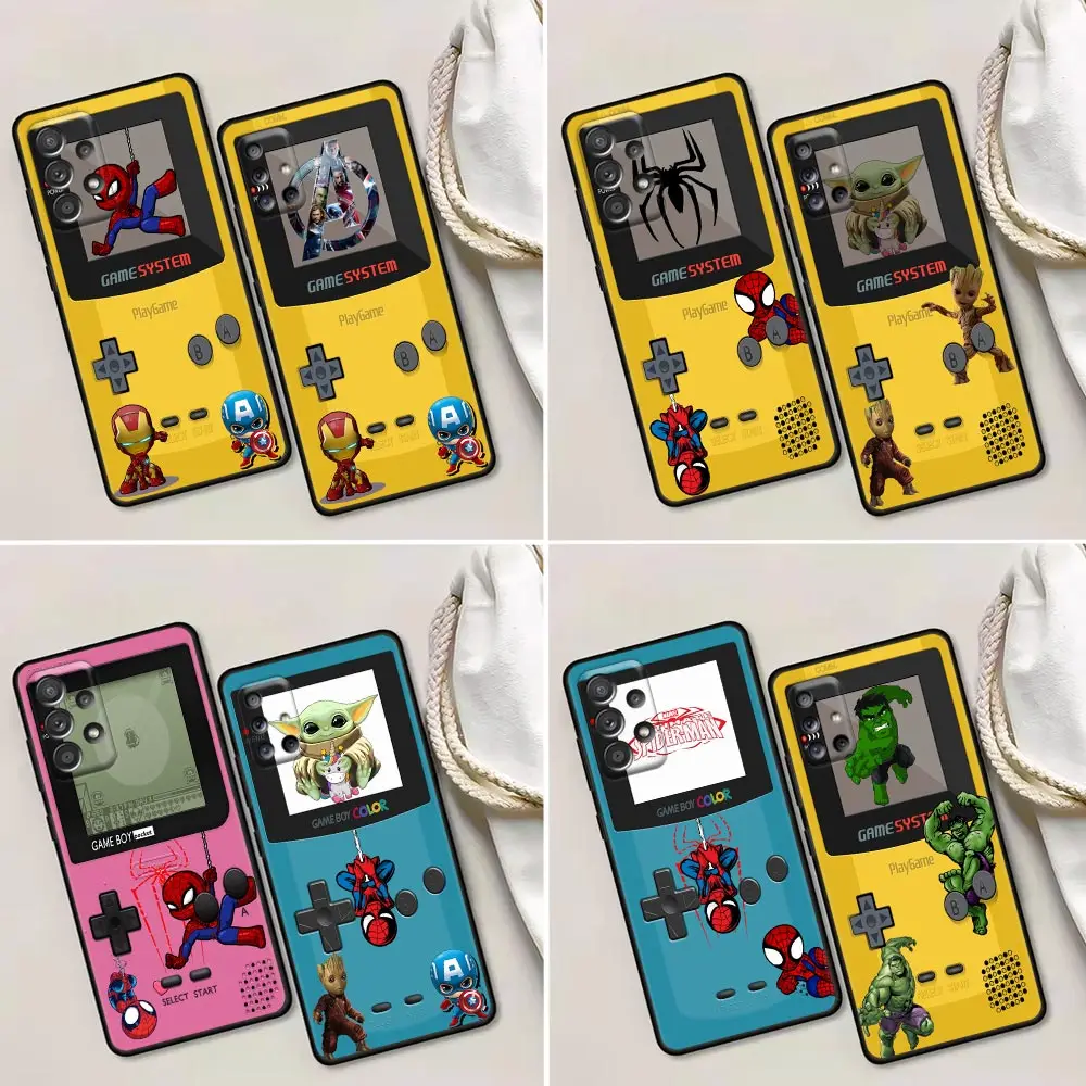 Marvel And Game-Boy Phone Case For Samsung Galaxy A32 A33 A31 A23 A22 A21S A13 A12 A11 A03 A02 01 5G Silicon Cover Iron Man Logo
Marvel And Game-Boy Phone Case For Samsung Galaxy A32 A33 A31 A23 A22 A21S A13 A12 A11 A03 A02 01 5G Silicon Cover Iron Man Logo