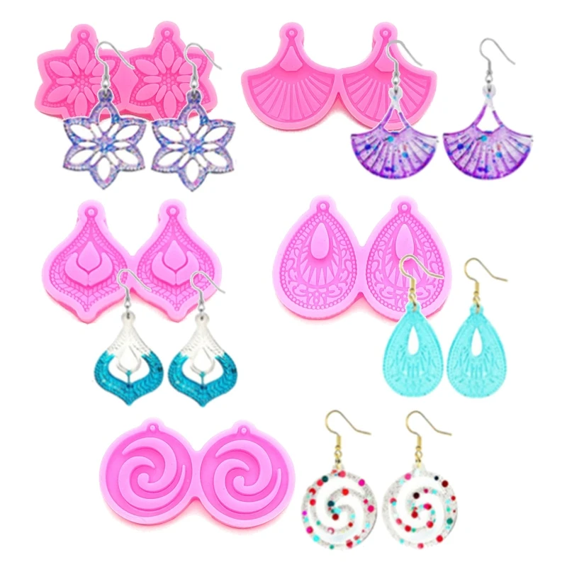 Earring Resin Molds Jewelry Casting Mold DIY Making Craft Mould for Women Earrings Key Chain Pendant Crafts Gift Supplies
Earring Resin Molds Jewelry Casting Mold DIY Making Craft Mould for Women Earrings Key Chain Pendant Crafts Gift Supplies