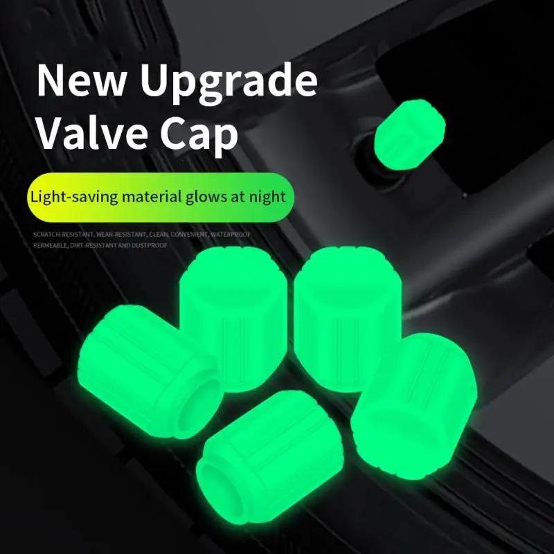 4PCS Universal Luminous Tire Valves Caps Luminous Stem Caps Car Tire Valve Caps Wheel Tyre Rim Stem Covers Dustproof Waterproof
4PCS Universal Luminous Tire Valves Caps Luminous Stem Caps Car Tire Valve Caps Wheel Tyre Rim Stem Covers Dustproof Waterproof