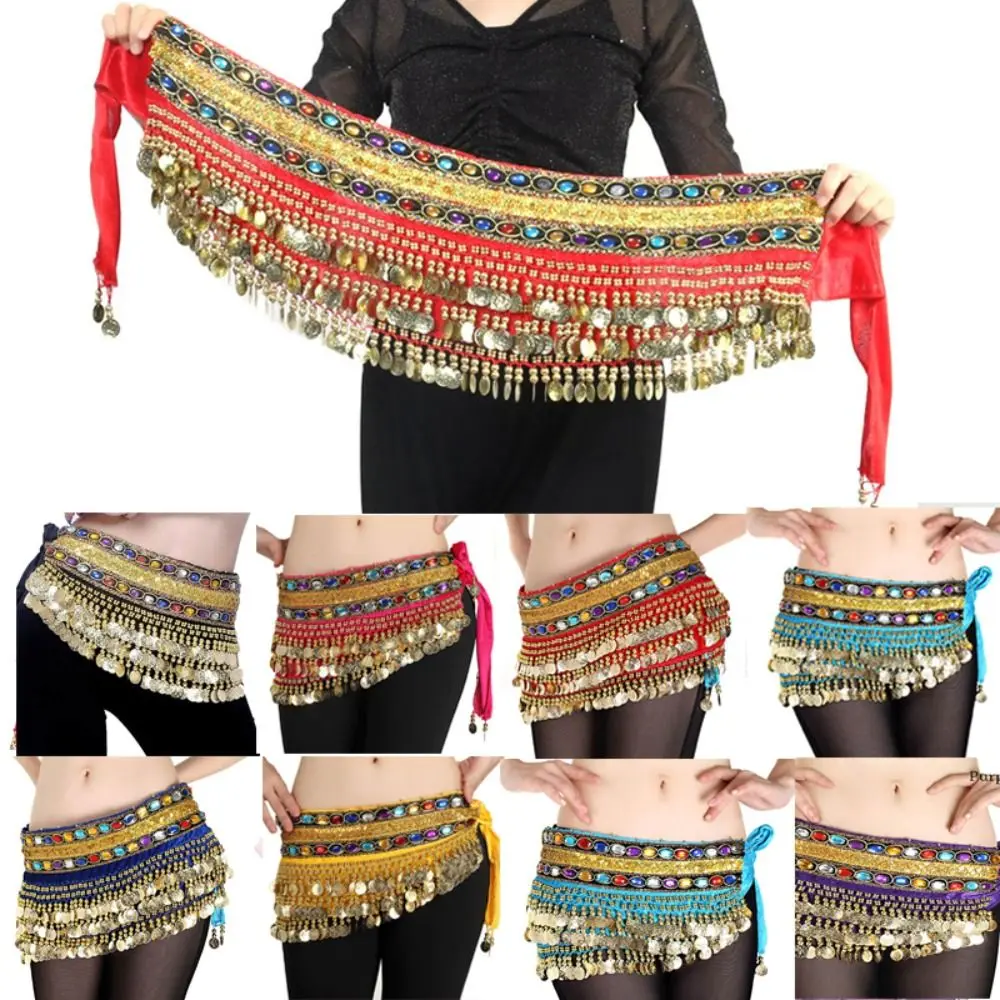

Для Таиланда/Индии/арабские сексуальные блестки кисточки Талия цепь танцор юбка пояс для танца живота набедренный шарф