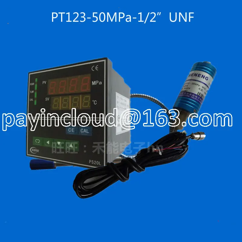 High Temperature Melt Pressure Sensor, Intelligent Pressure Instrument, PT123-50MPa-1/2"UNF.
High Temperature Melt Pressure Sensor, Intelligent Pressure Instrument, PT123-50MPa-1/2"UNF.