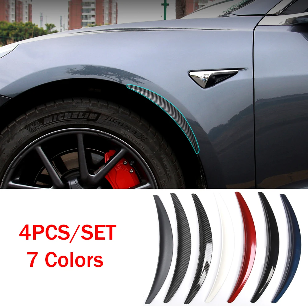 4PCS Car Fender Wheel Eyebrow Mud Flaps Flexible Flare Strip Protector For Tesla Model 3 2017 2018 2019 2020 2021 Accessorie
4PCS Car Fender Wheel Eyebrow Mud Flaps Flexible Flare Strip Protector For Tesla Model 3 2017 2018 2019 2020 2021 Accessorie