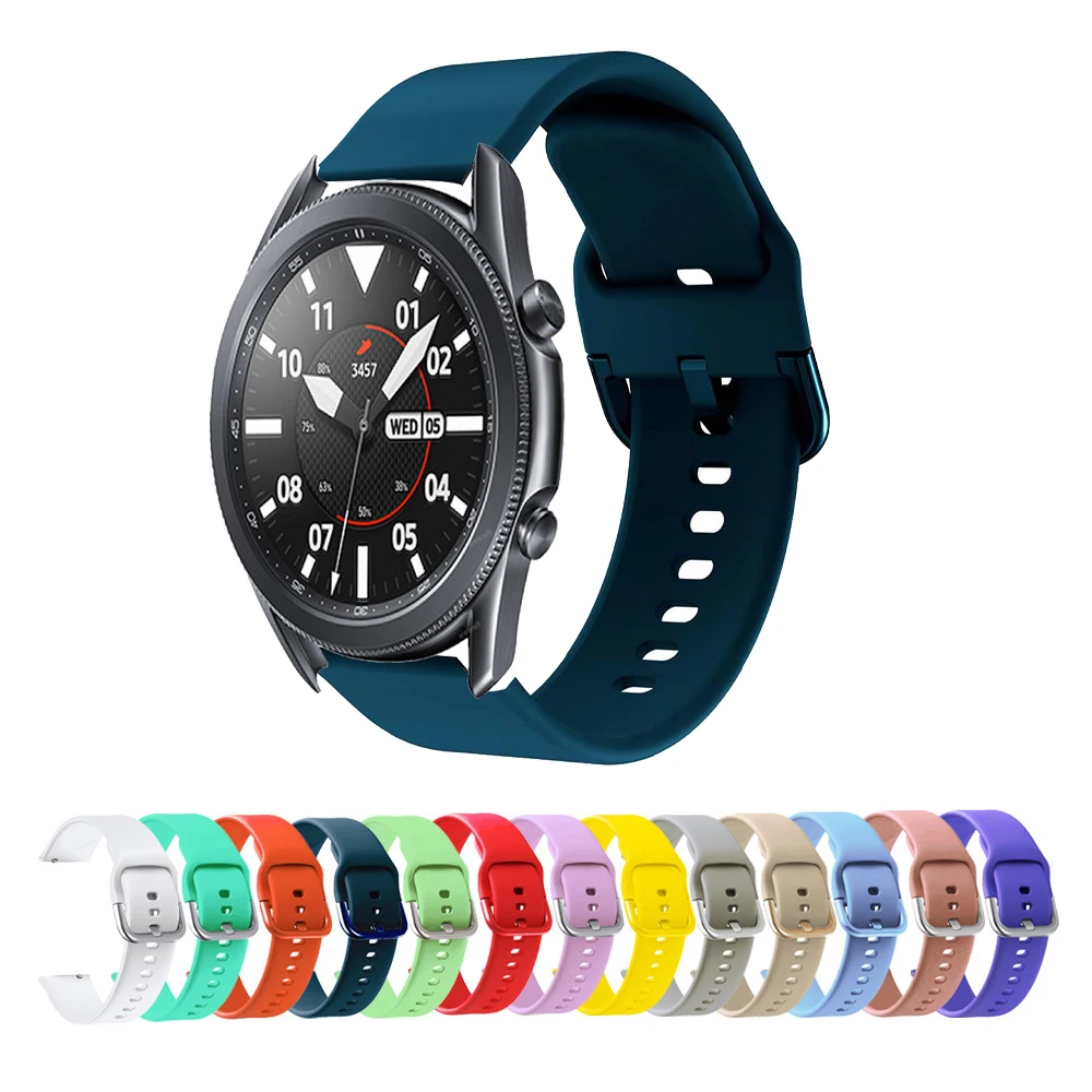 Ремешок силиконовый спортивный для Samsung Galaxy Watch 46 мм/Gear S3 Frontier Classic, браслет для Galaxy Watch 3 45 мм, 22 мм
Ремешок силиконовый спортивный для Samsung Galaxy Watch 46 мм/Gear S3 Frontier Classic, браслет для Galaxy Watch 3 45 мм, 22 мм