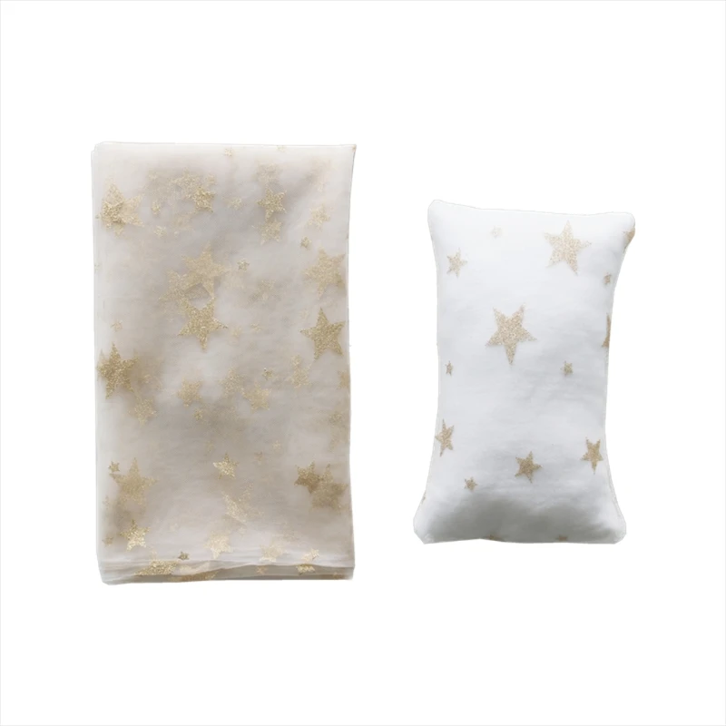 2 Pcs Baby Receiving Blanket+Pillow Set Infants Swaddling Wrap Newborn Photography Props Photo Shooting Accessories
2 Pcs Baby Receiving Blanket+Pillow Set Infants Swaddling Wrap Newborn Photography Props Photo Shooting Accessories