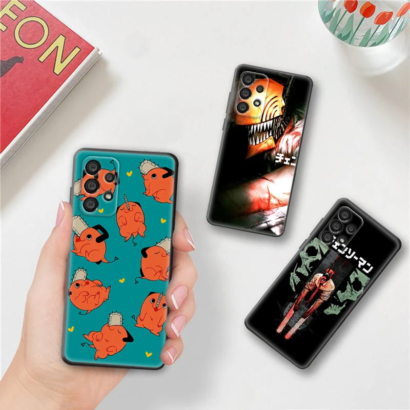 Chainsaw Man Pochita Denji Phone Case For Samsung A73 A72 A71 A53 A52 A51 A42 A33 A32 A23 A22 A21S A03 A02 Black Cover
Chainsaw Man Pochita Denji Phone Case For Samsung A73 A72 A71 A53 A52 A51 A42 A33 A32 A23 A22 A21S A03 A02 Black Cover