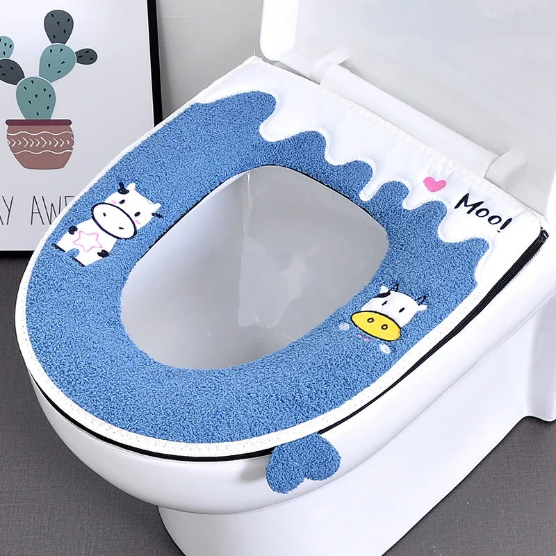 Toilet seat cushion thickened household four seasons toilet cover toilet cover washable universal winter cartoon toilet seat
Toilet seat cushion thickened household four seasons toilet cover toilet cover washable universal winter cartoon toilet seat
